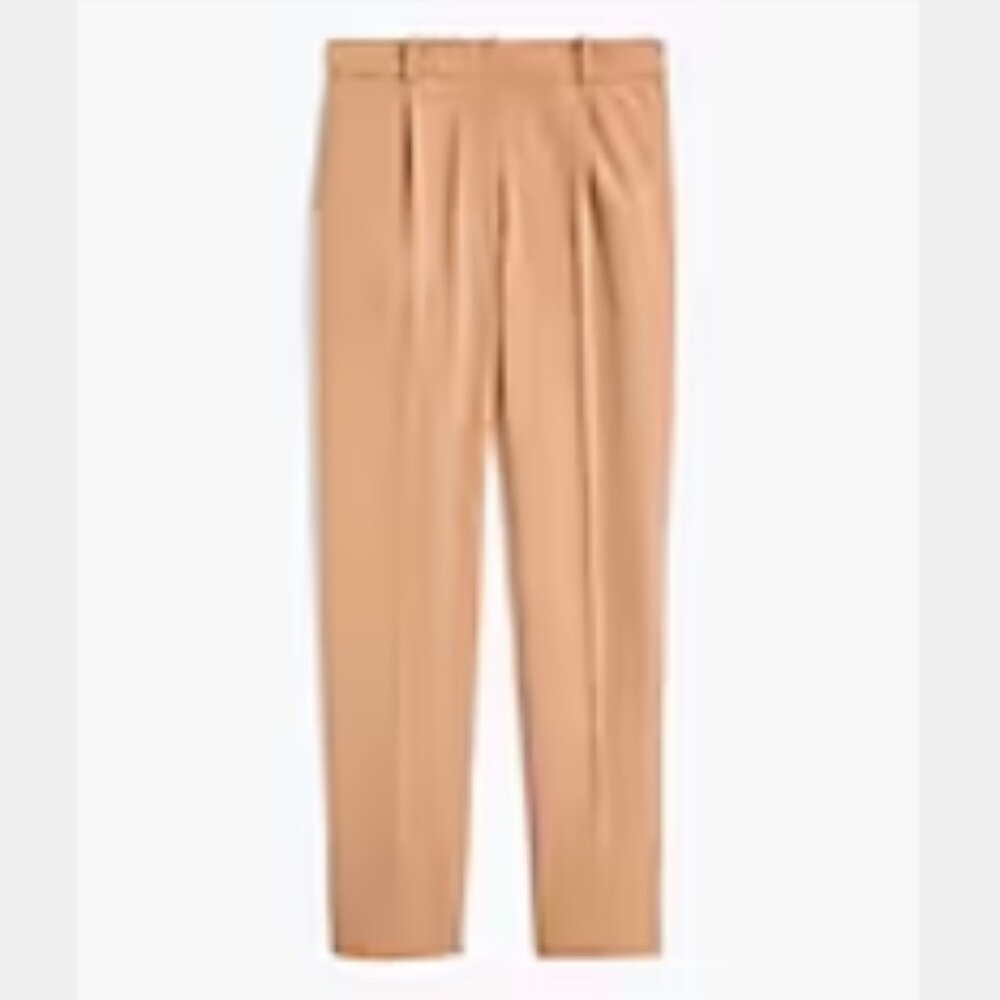 J Crew Factory Pleated Trouser
